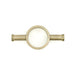 Radiant Ring Hook Accessory For Vertical Rails - Brushed Nickel-BN-VTR-HOOK-blue-leaf-bathware