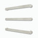 Radiant Single Flat Faced Bar With Curved Fixing Arm 650mm - Brushed Satin-BRU-ASPEN-650-blue-leaf-bathware