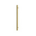 Radiant Vertical Single Towel Rail 40 x 950mm - Brushed Gold-GLD-VTR-950-blue-leaf-bathware