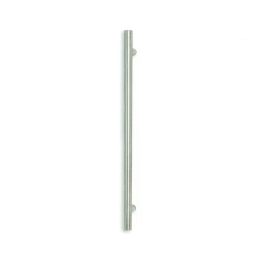 Radiant Vertical Single Towel Rail 40 x 950mm - Brushed Satin-BRU-VTR-950-blue-leaf-bathware