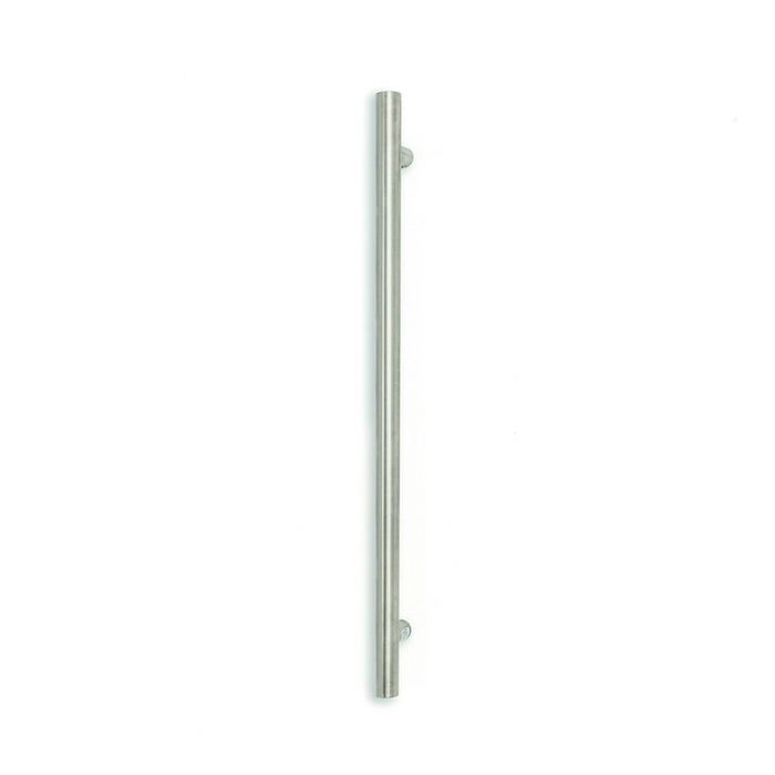 Radiant Vertical Single Towel Rail 40 x 950mm - Brushed Satin-BRU-VTR-950-blue-leaf-bathware