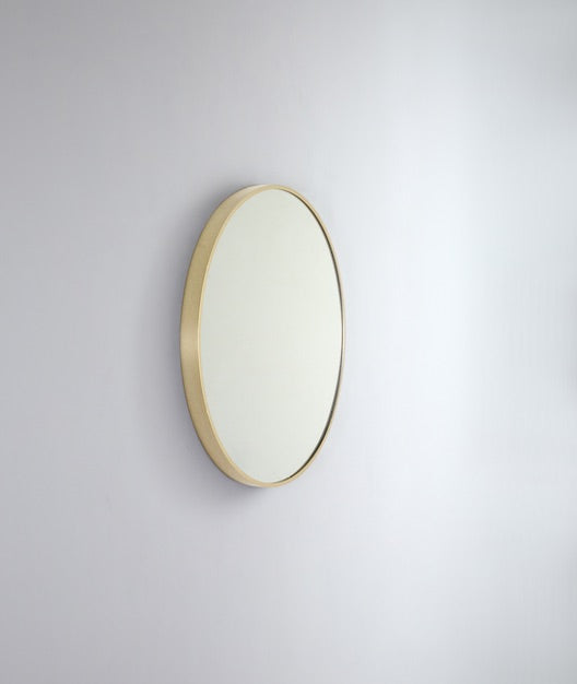 Remer Modern Round Mirror 610mm-MR61-BB-blue-leaf-bathware