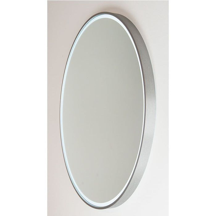 Remer Sphere LED Mirror & Light Colour Switch-S60-BN-blue-leaf-bathware