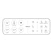 Parisi Aqua Intelligent Wall Faced Pan (Bottom Inlet) - Gloss White