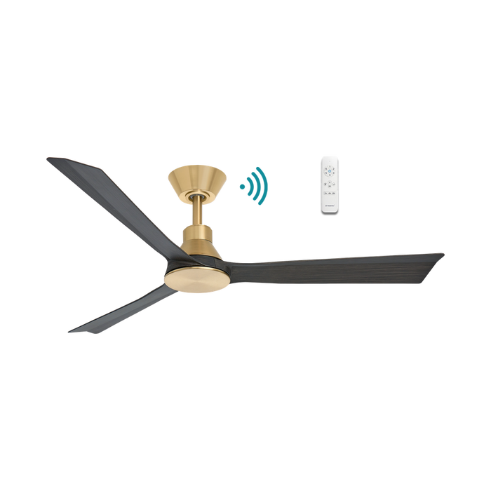 Martec Riviera DC 52″ Smart Ceiling Fan With WIFI Remote Control - Antique Bronze / Charcoal