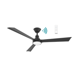 Martec Riviera DC 52″ Smart Ceiling Fan With WIFI Remote Control + LED light - Matt Black