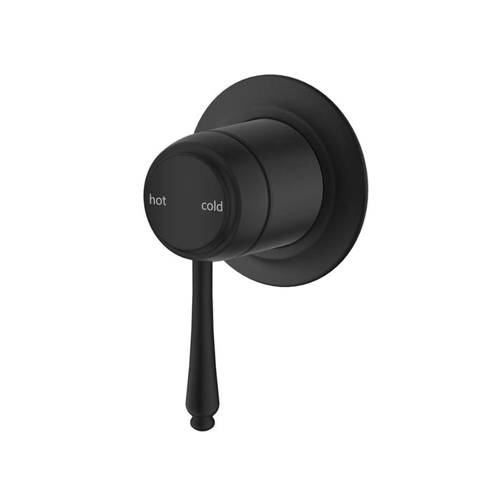 Bellavista Mica Heritage Shower Mixer - Black – TRIM KIT ONLY