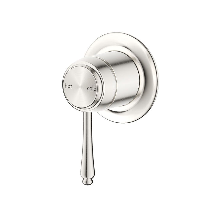 Bellavista Mica Heritage Shower Mixer - Brushed Nickel – TRIM KIT ONLY