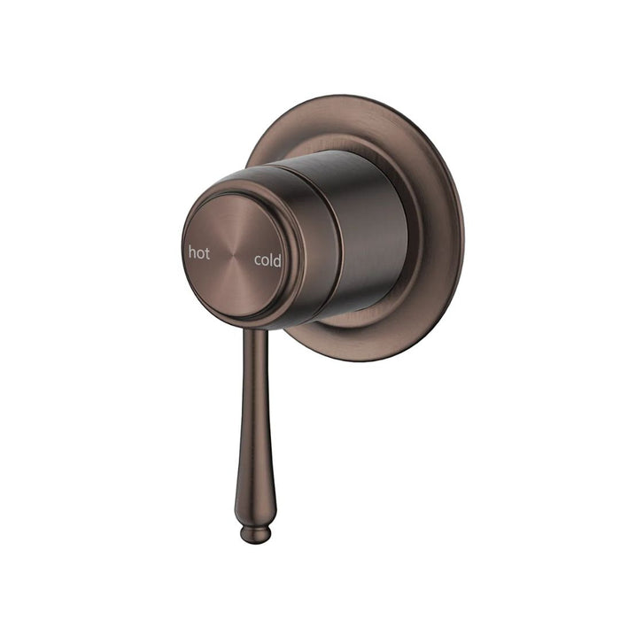 Bellavista Mica Heritage Shower Mixer - Dusk Bronze – TRIM KIT ONLY