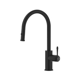 Bellavista Mica Heritage Pull-Out Sink Mixer - Black