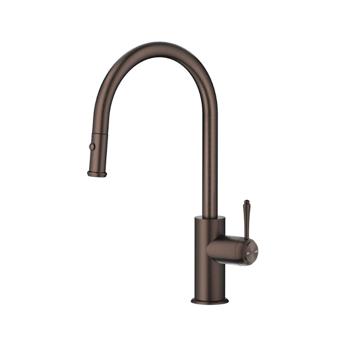 Bellavista Mica Heritage Pull-Out Sink Mixer - Dusk Bronze