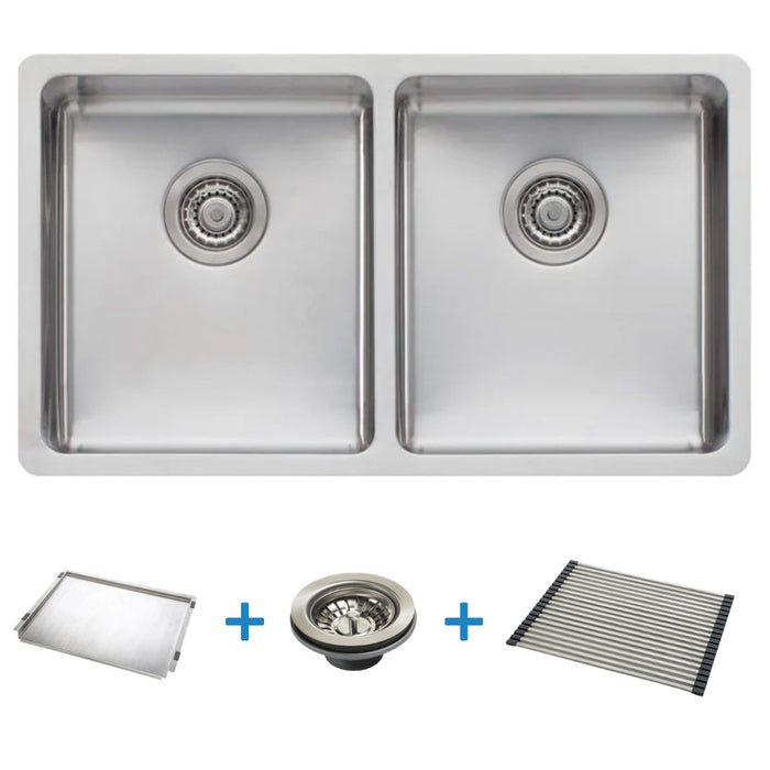 Oliveri Sonetto Double Bowl Universal Sink