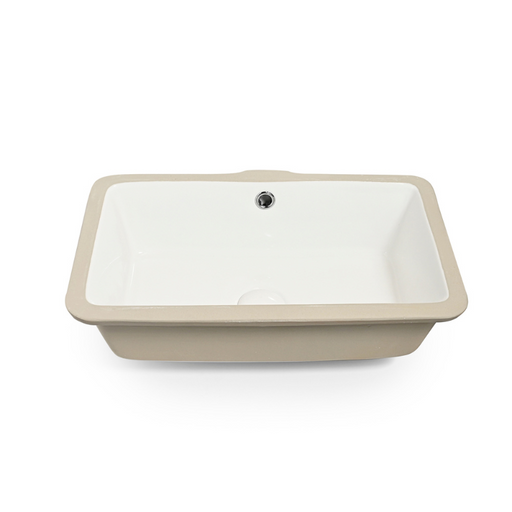 Savoy Undermount Sink - Gloss White-BEQUN2-GW-blue-leaf-bathware