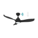 Martec Scorpion DC 52″ Smart Ceiling Fan With WIFI Remote Control + LED light - Matt Black