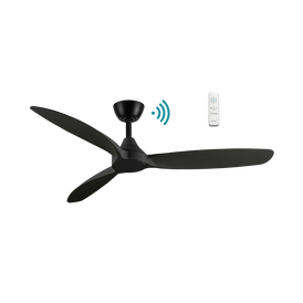 Martec Seaforth DC 52″ Smart Ceiling Fan With WIFI Remote Control - Matt Black