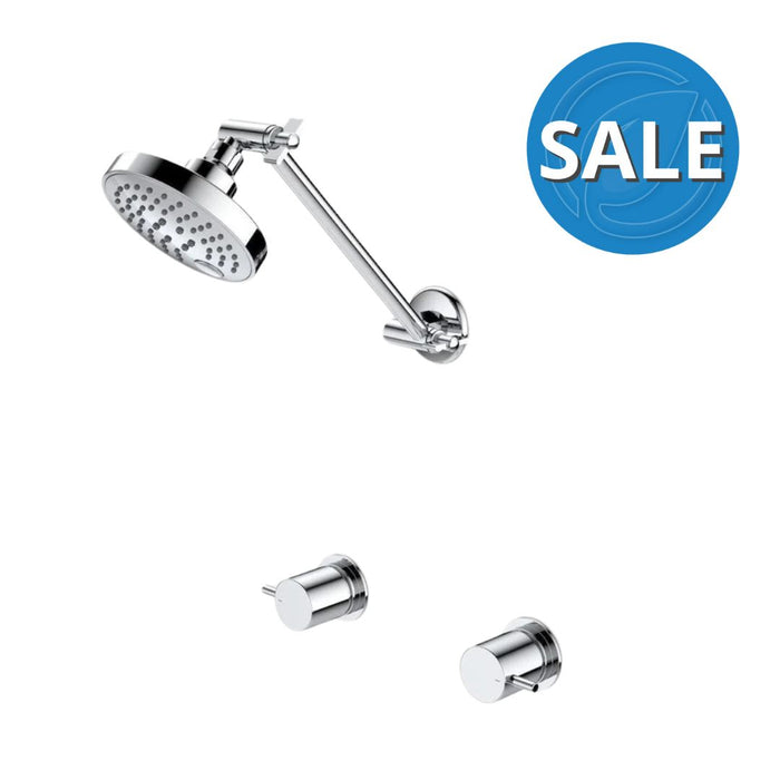 Caroma Luna Lever Shower Tap Set Chrome