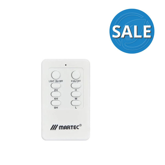 Martec Slimline AC Ceiling Fan Remote Control