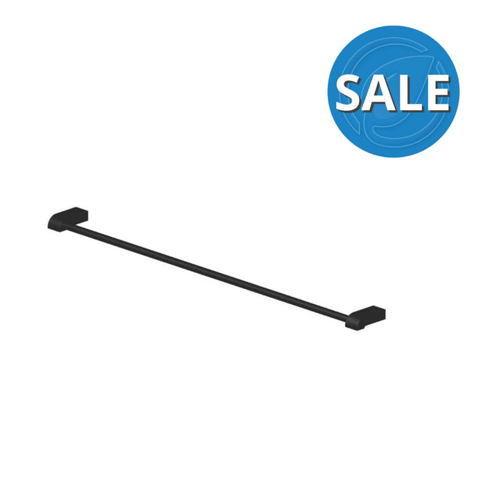 Abey Park Avenue Adjustable Single Towel Rail Black