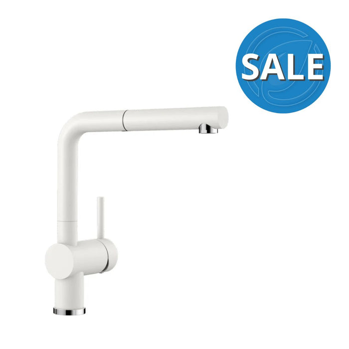 Blanco LINUS S Pull Out Sink Mixer - White