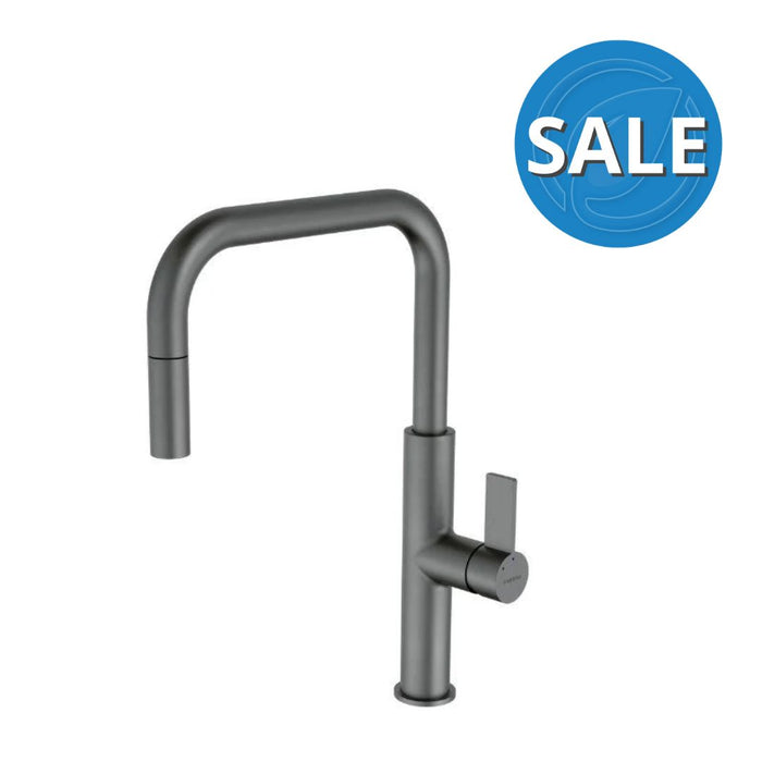 Caroma Urbane II Pull Out Sink Mixer - Gun Metal Grey