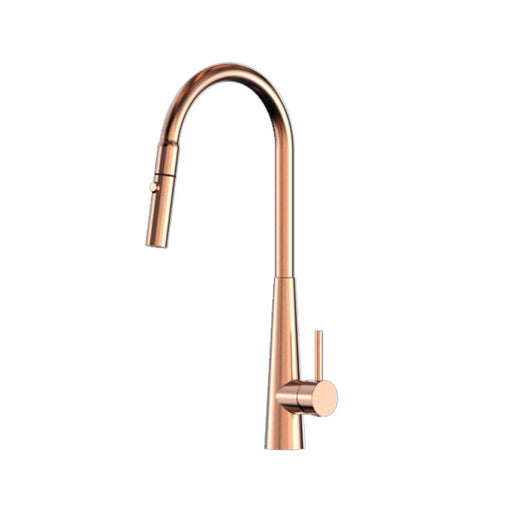 Suprema XCEL Kitchen Mixer With Pull-Out - Rose Gold-XFIT810RKM_RG-blue-leaf-bathware