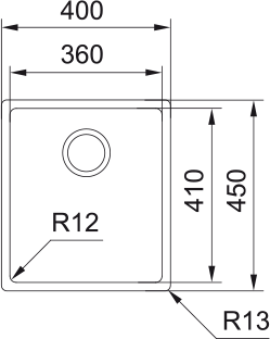 Franke Bolero Single Bowl Sink
