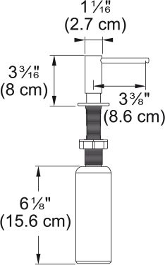 Franke Atlas Soap Dispenser