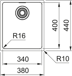 Franke Maris Single Bowl Sink