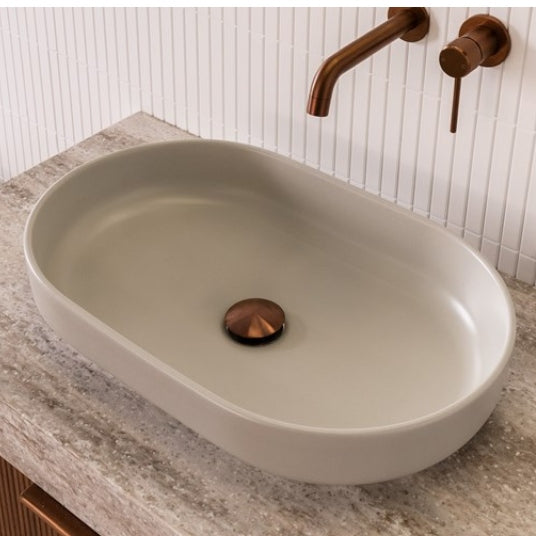ADP Marilyn 550mm Above Counter Basin - Matte Concrete