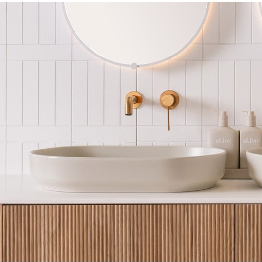 ADP Marilyn 550mm Above Counter Basin - Matte Concrete