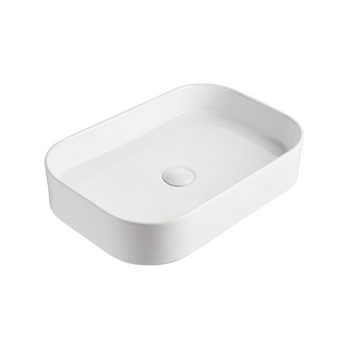 ADP Max 550mm Ceramic Above Counter Basin - Matte White