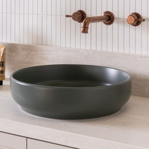 ADP Monroe 400mm Above Counter Basin - Matte Forest