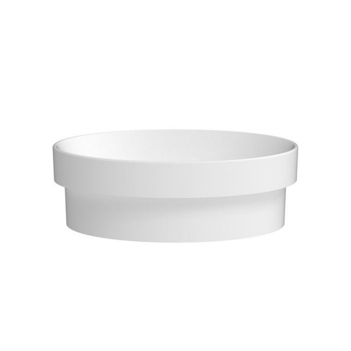 ADP Monica 355mm Ceramic Semi-Inset Basin - White