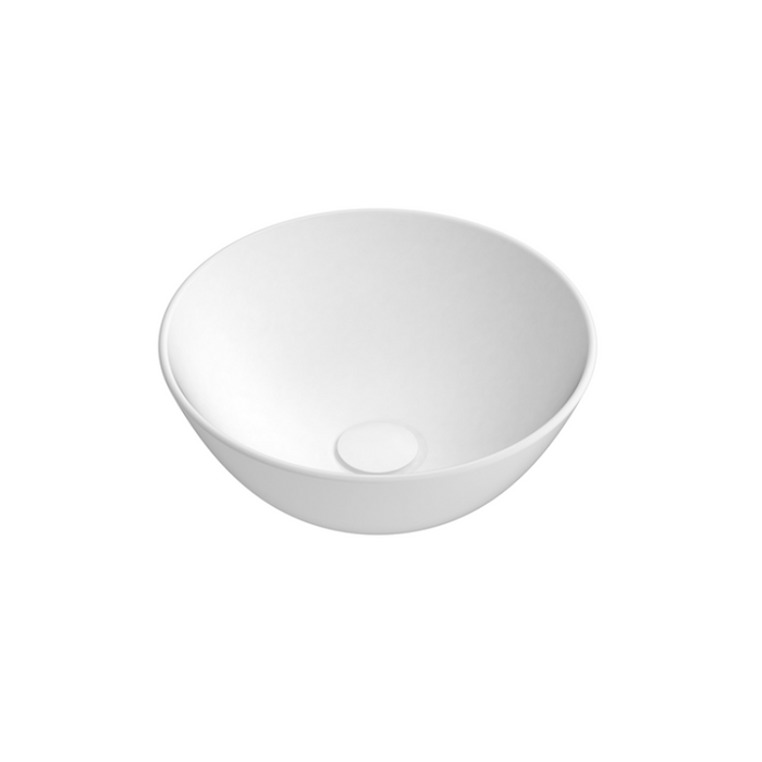 ADP Pluto Ceramic Above Counter Basin - Matte White