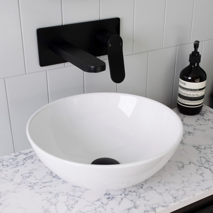 ADP Pluto Ceramic Above Counter Basin - Matte White