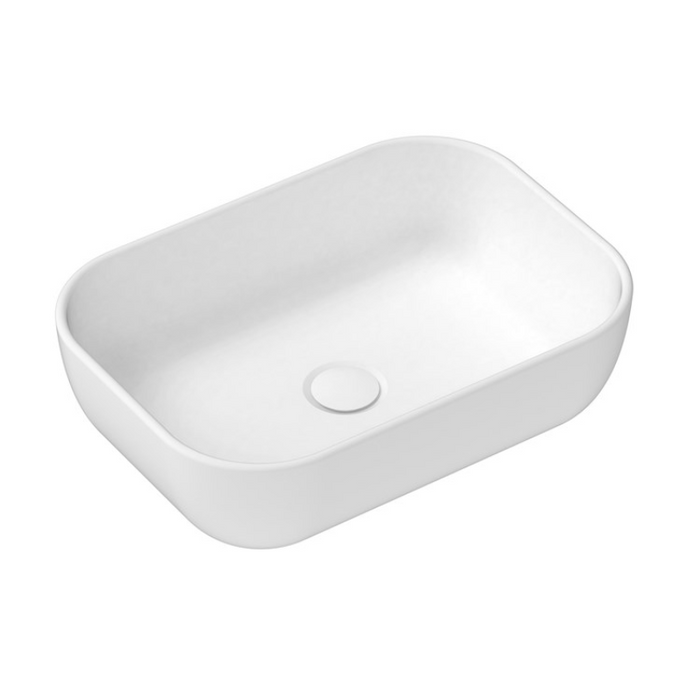 ADP Stadium 465mm Ceramic Above Counter Basin - Matte White