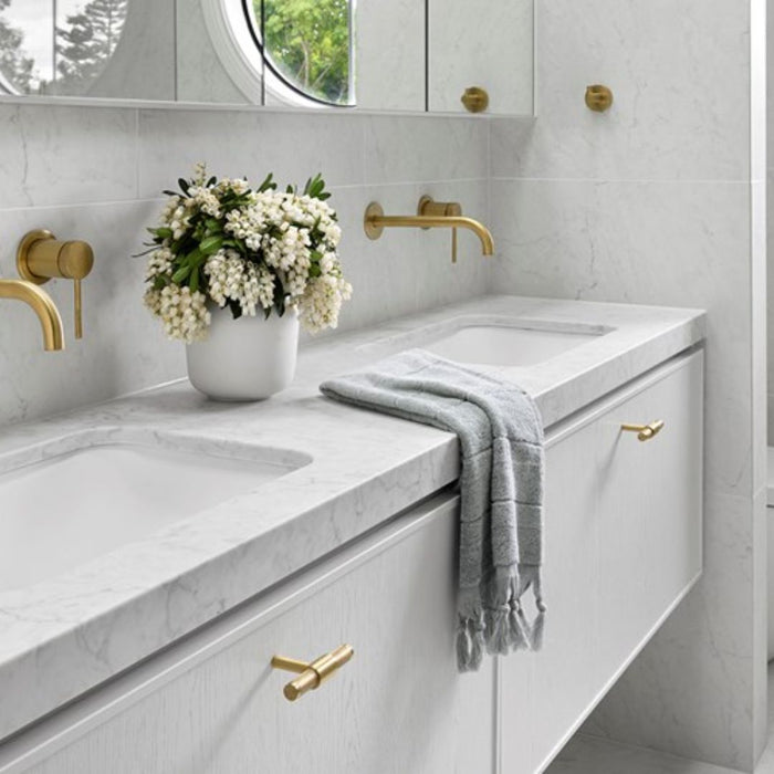 ADP Glory 545mm x 355mm Undermount Solid Surface Basin White