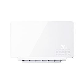 Martec Thermo 2200W PTC Bathroom Wall Heater with Towel Rail - Matt White