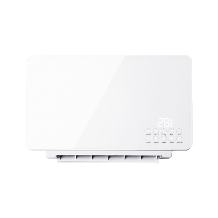 Martec Thermo 2200W PTC Bathroom Wall Heater with Towel Rail - Matt White
