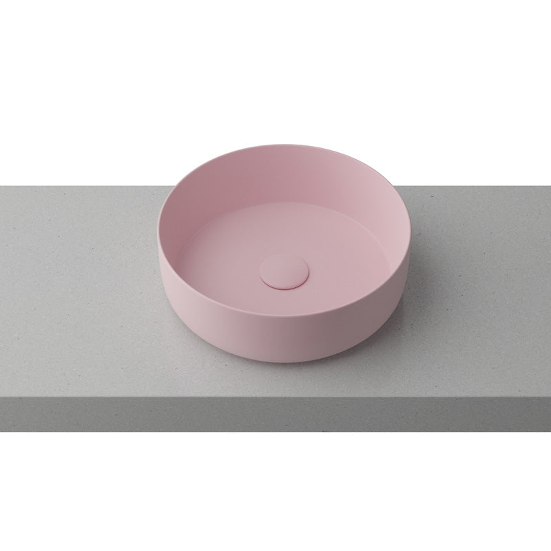 Timberline Allure Above Counter Basin - Pink Matt