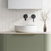 Timberline Allure Dimple Above Counter Basin-blue-leaf-bathware