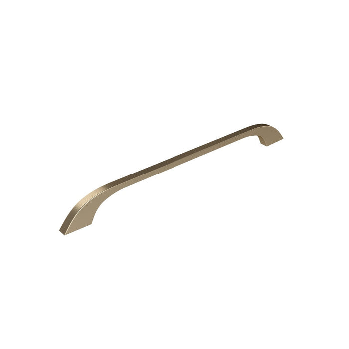 Timberline Curve 198mm Handle - Satin Gold-CUR-H-198-SG-blue-leaf-bathware