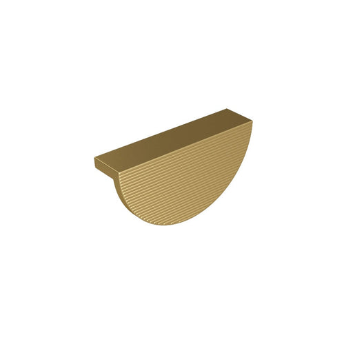 Timberline Eclipse 110mm Handle - Satin Gold-ECL-H-110-SG-blue-leaf-bathware