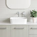 Timberline Florent Above Counter Basin - White Gloss-FLO-BS-400-WG-S-blue-leaf-bathware