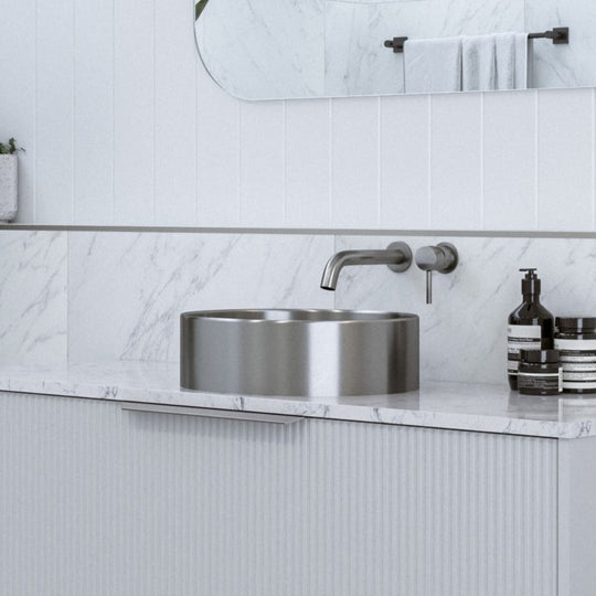 Timberline Luxe Above Counter Basin - Brushed Nickel