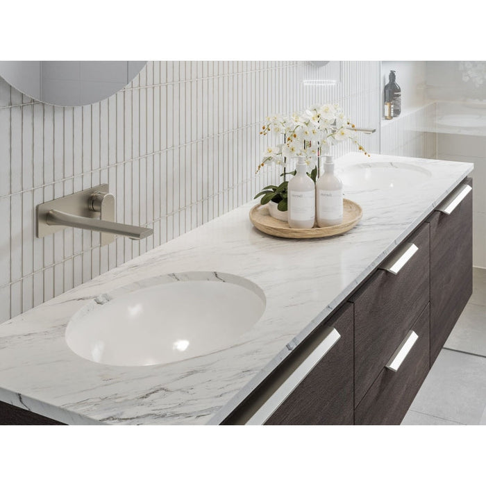 Timberline Oval Undermount Basin - White Gloss-OVL-BS-420-WG-S-blue-leaf-bathware