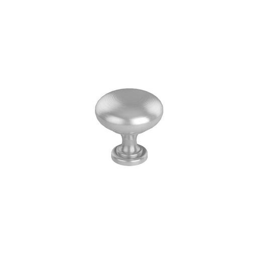 Timberline Round Knob Handle - Brushed Nickel-ROU-H-26-BN-blue-leaf-bathware