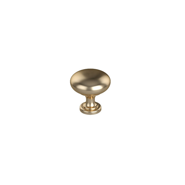 Timberline Round Knob Handle - Gold-ROU-H-26-SG-blue-leaf-bathware