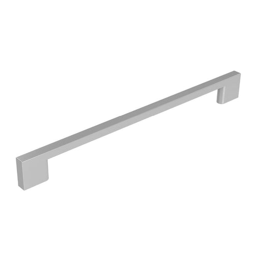 Timberline Square 224mm Handle - Brushed Nickel-SQU-H-224-BN-blue-leaf-bathware