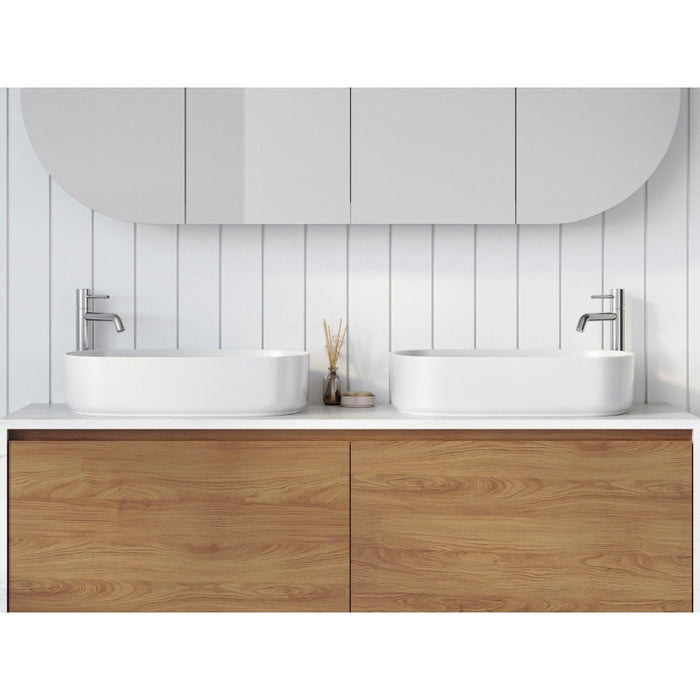 Timberline Myrtle Above Counter Basin - White Gloss